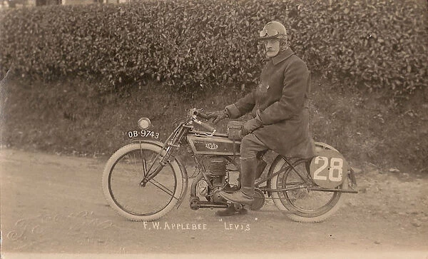 F W Pa Applebee (Levis) 1921 Junior TT
