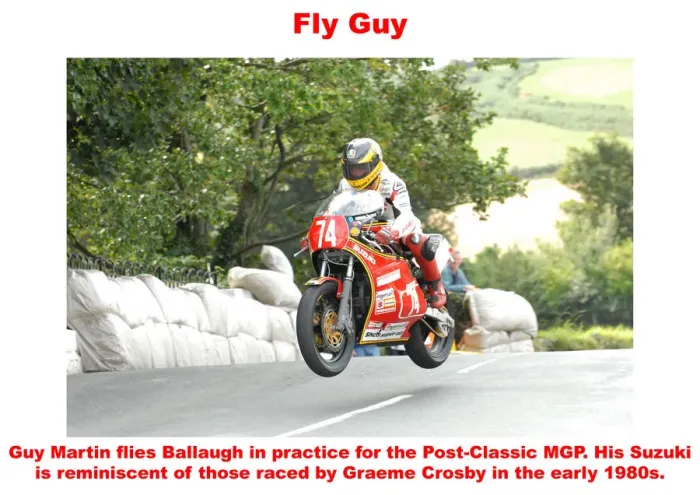 Framed Print : Fly Guy. Guy Martin flies Ballaugh in practice for the Post-Classic MGP 2009 Framed Print : Fly Guy. Guy Martin flies Ballaugh in practice for the Post-Classic MGP 2009