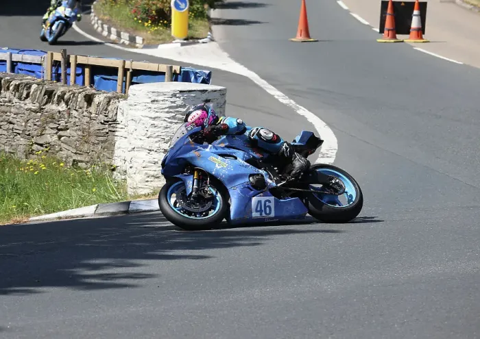 Framed Print : Forest Dunn Yamaha 2023 Supersport TT Framed Print : Forest Dunn Yamaha 2023 Supersport TT