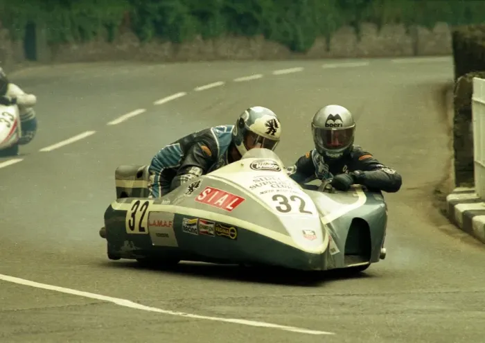 Framed Print : Franco Martinel & Marco Fattorelli (Yamaha) 1988 Sidecar TT Framed Print : Franco Martinel & Marco Fattorelli (Yamaha) 1988 Sidecar TT