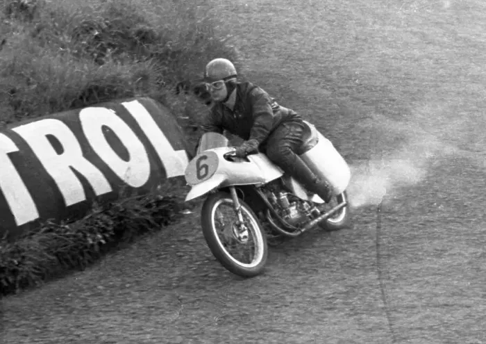Framed Print : Frank Burman EMC 1954 Ultra Lightweight TT Framed Print : Frank Burman EMC 1954 Ultra Lightweight TT
