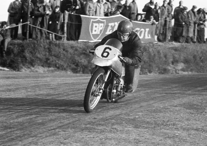 Framed Print : Frank Burman (EMC Puch) 1954 Ultra Lightweight TT Framed Print : Frank Burman (EMC Puch) 1954 Ultra Lightweight TT