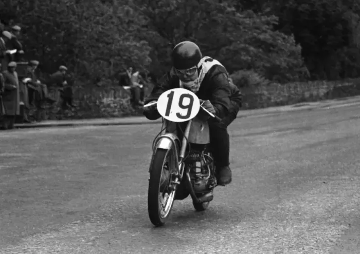 Framed Print : Frank Burman (EMC Puch) 1955 Ultra Lightweight TT Framed Print : Frank Burman (EMC Puch) 1955 Ultra Lightweight TT