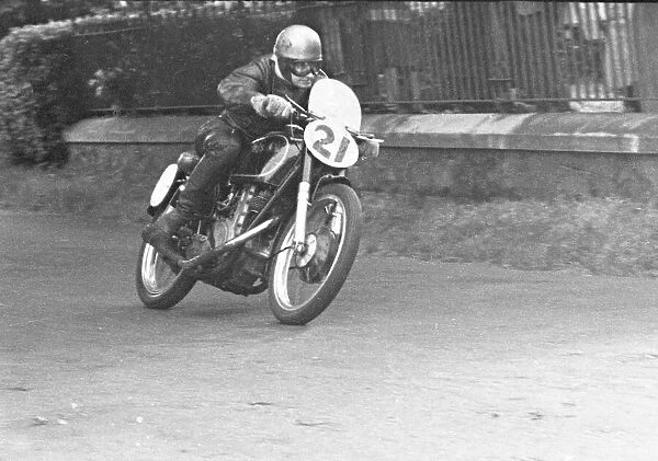 Frank Cope (AJS) 1951 Lightweight Ulster Grand Prix