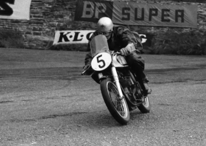 Framed Print : Frank Cope (Norton) 1956 Lightweight TT Framed Print : Frank Cope (Norton) 1956 Lightweight TT
