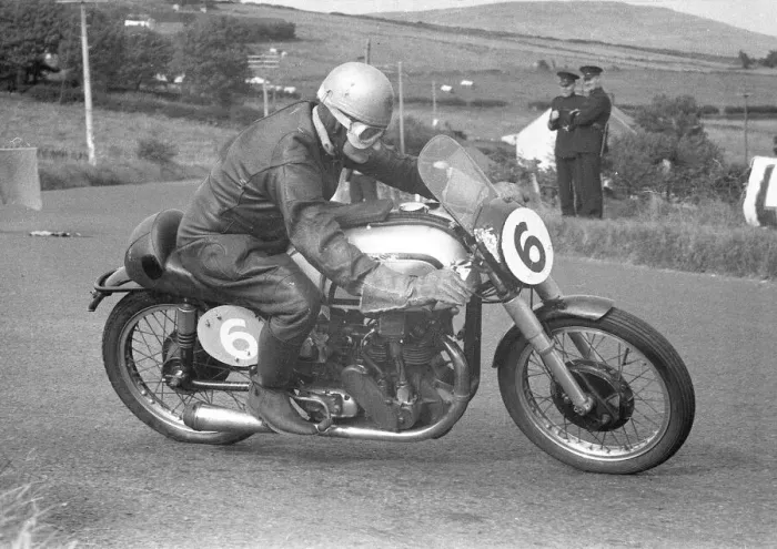 Framed Print : Frank Cope (Norton) 1956 Lightweight Ulster Grand Prix Framed Print : Frank Cope (Norton) 1956 Lightweight Ulster Grand Prix
