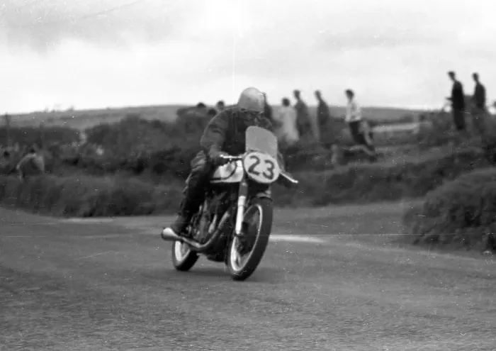 Framed Print : Frank Cope Norton 1957 Lightweight Ulster Grand Prix Framed Print : Frank Cope Norton 1957 Lightweight Ulster Grand Prix