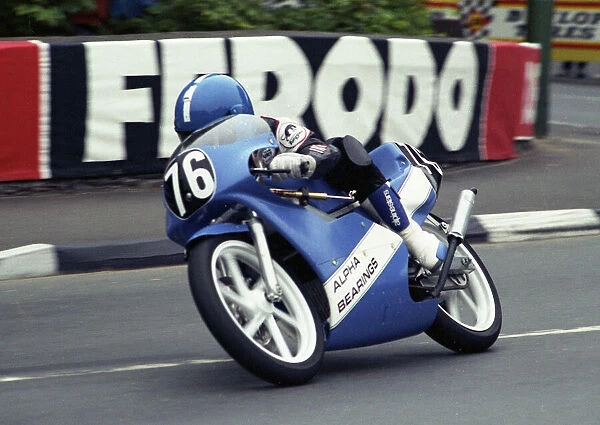 Frank Duffy (Honda) 1990 Ultra Lightweight TT