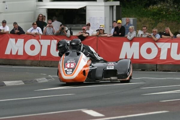 Frank Lelias & Jerome Vannier (LCR) 2011 Sidecar TT