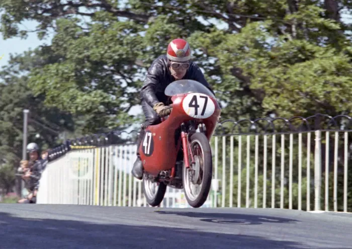Framed Print : Frank Norris (MV) 1965 Ultra Lightweight TT Framed Print : Frank Norris (MV) 1965 Ultra Lightweight TT