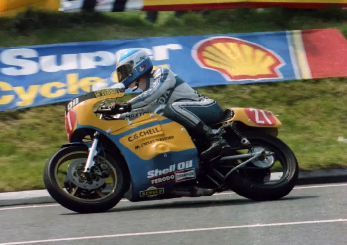 Framed Print : Frank Rutter (Chell Maxton Honda) 1982 Formula One TT Framed Print : Frank Rutter (Chell Maxton Honda) 1982 Formula One TT