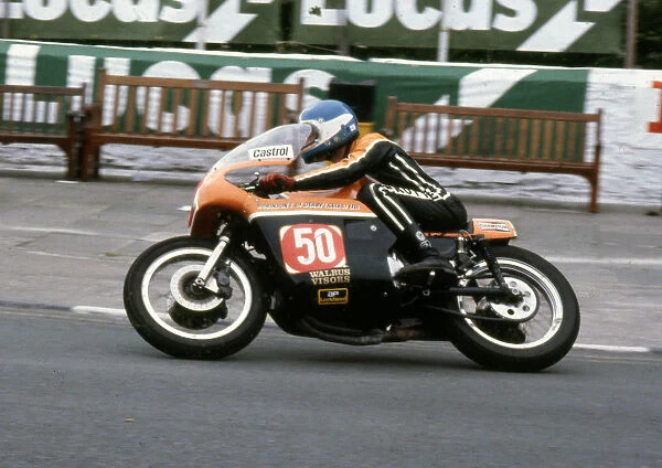 Frank Rutter (Honda) 1979 Formula One TT