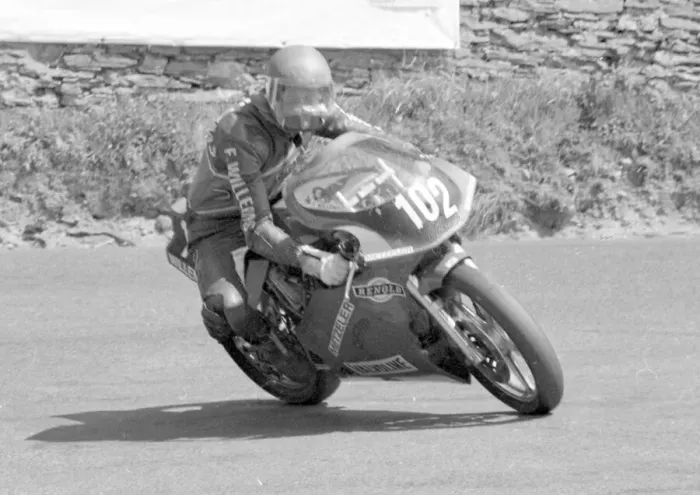 Framed Print : Frank Willems (Ducati) 1983 Formula Two TT Framed Print : Frank Willems (Ducati) 1983 Formula Two TT