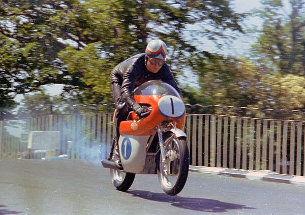 Franta Stastny (Jawa) 1965 Junior TT