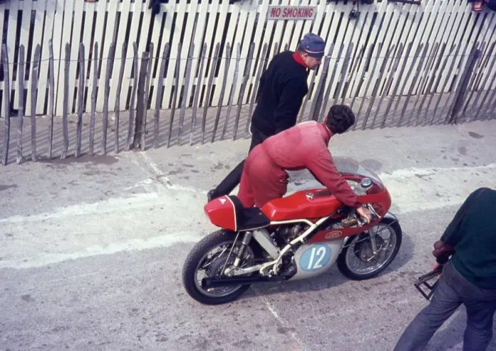 Framed Print : Franta Stastny (Jawa) 1966 Junior TT