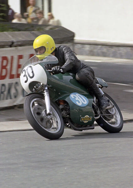 Fred Bristow (Aermacchi) 1974 Junior Manx Grand Prix