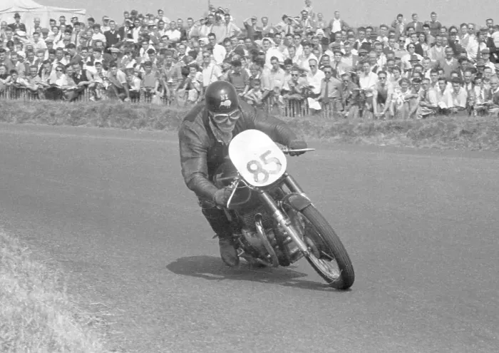 Framed Print : Fred Cook (Matchless) 1955 Senior Ulster Grand Prix Framed Print : Fred Cook (Matchless) 1955 Senior Ulster Grand Prix