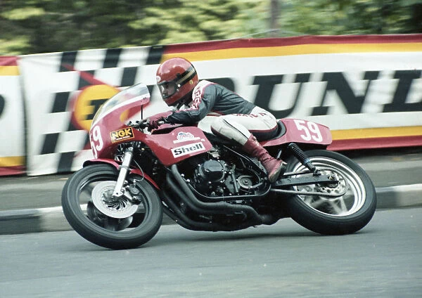 Fred Huggett (Honda) 1981 Formula One TT