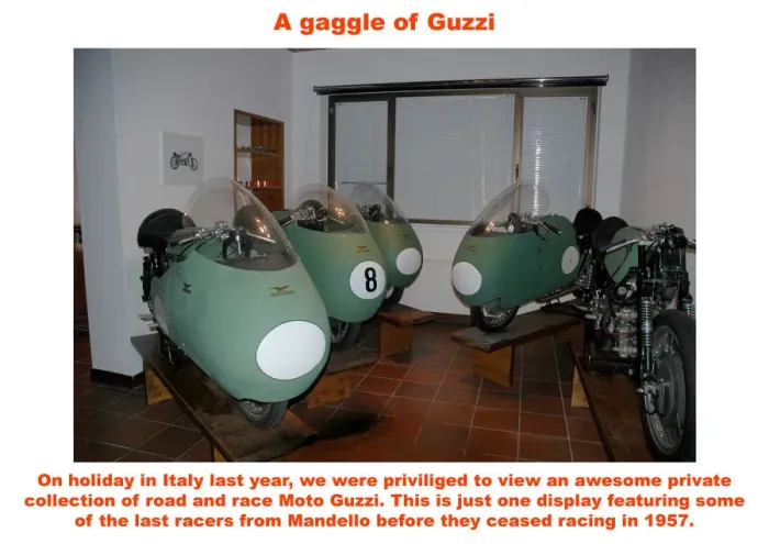 Framed Print : A gaggle of Guzzi Framed Print : A gaggle of Guzzi