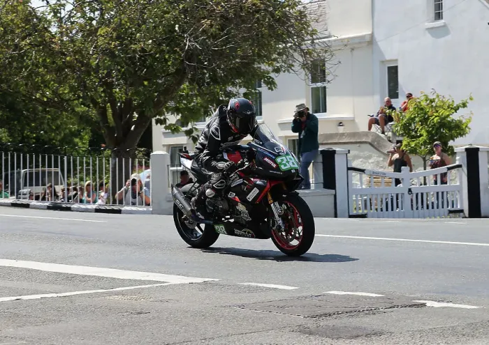 Framed Print : Gareth Arnold Aprilia 2023 Supertwin TT Framed Print : Gareth Arnold Aprilia 2023 Supertwin TT