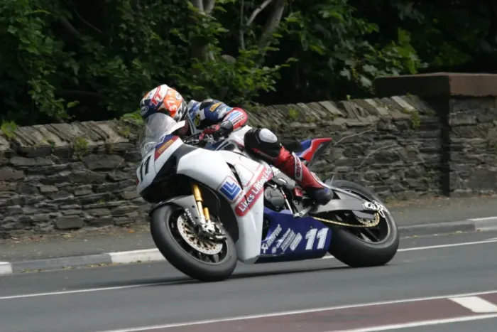 Framed Print : Gary Johnson (Honda) 2011 Superbike TT Framed Print : Gary Johnson (Honda) 2011 Superbike TT