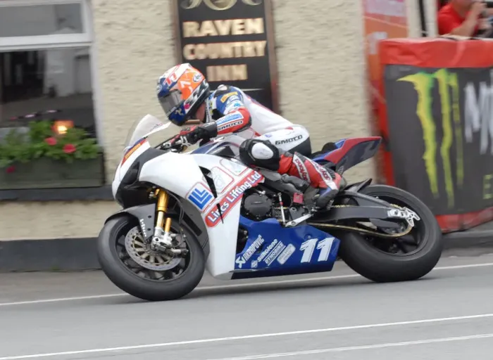 Framed Print : Gary Johnson (Honda) 2011 Superbike TT Framed Print : Gary Johnson (Honda) 2011 Superbike TT