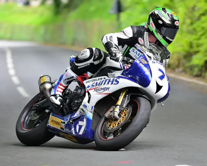 Framed Print : Gary Johnson (Triumph) 2014 Supersport TT Framed Print : Gary Johnson (Triumph) 2014 Supersport TT