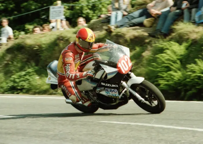 Framed Print : Gary Padgett (Suzuki) 1984 Production TT Framed Print : Gary Padgett (Suzuki) 1984 Production TT