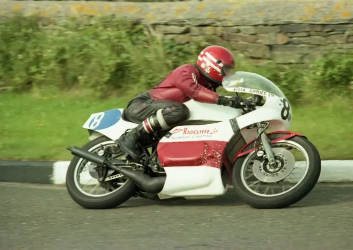 Framed Print : Gary Radcliffe (Yamaha) 1980 Jurby Road Framed Print : Gary Radcliffe (Yamaha) 1980 Jurby Road