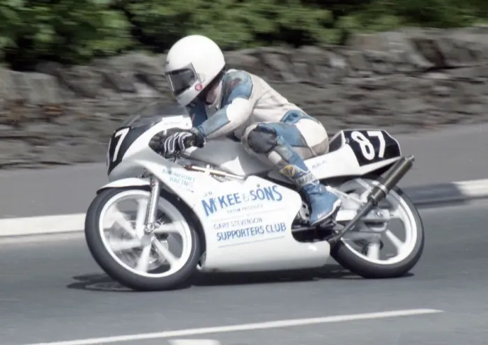 Framed Print : Gary Stevenson (Honda) 1994 Ultra Lightweight TT
