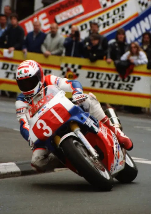 Framed Print : Gary Thrush (Honda) 1989 Production 750 TT Framed Print : Gary Thrush (Honda) 1989 Production 750 TT