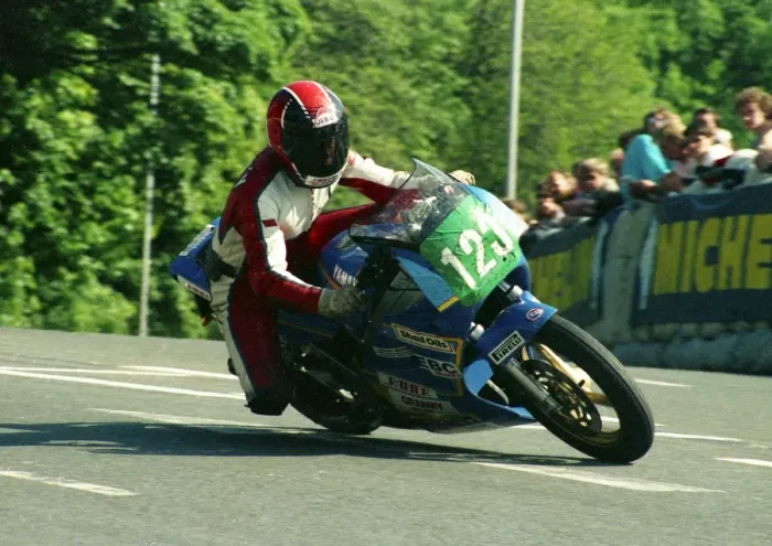 Framed Print : Gary Thrush (Yamaha) 1987 Production D TT