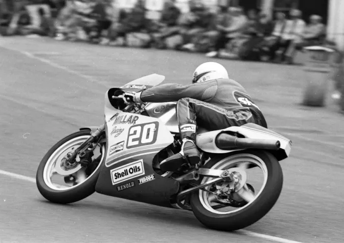 Framed Print : Gene McDonnell (EMC) 1985 Junior TT Framed Print : Gene McDonnell (EMC) 1985 Junior TT