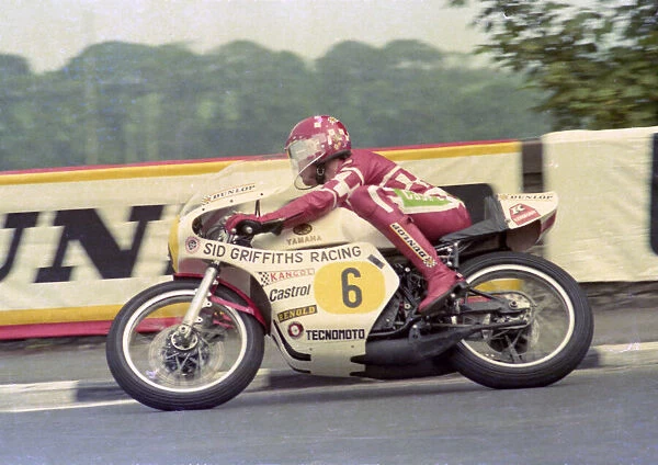 Geoff Barry (Yamaha) 1976 Senior TT
