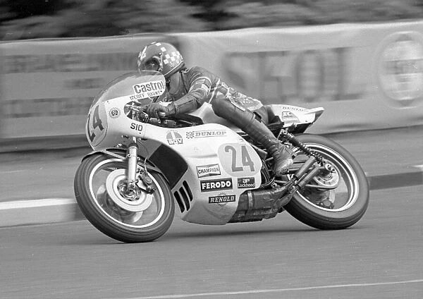 Geoff Barry (Yamaha) 1977 Senior TT