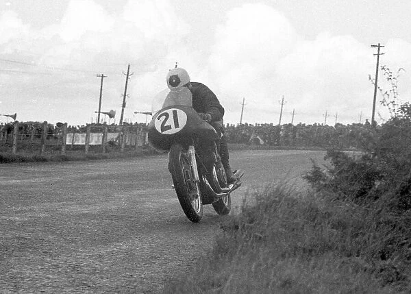 Geoff Duke (Gilera) 1956 Senior Ulster Grand Prix