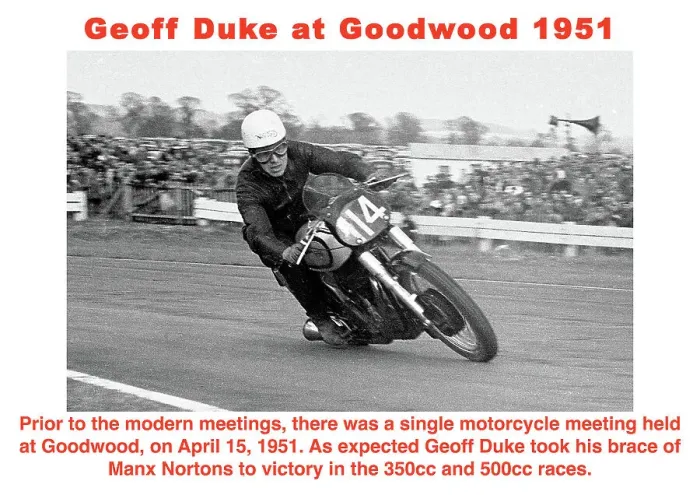 Framed Print : Geoff Duke Norton 1951 Goodwood Framed Print : Geoff Duke Norton 1951 Goodwood