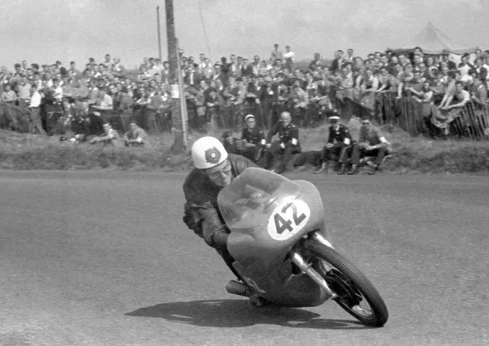 Framed Print : Geoff Duke (Norton) 1959 Junior Ulster Grand Prix Framed Print : Geoff Duke (Norton) 1959 Junior Ulster Grand Prix