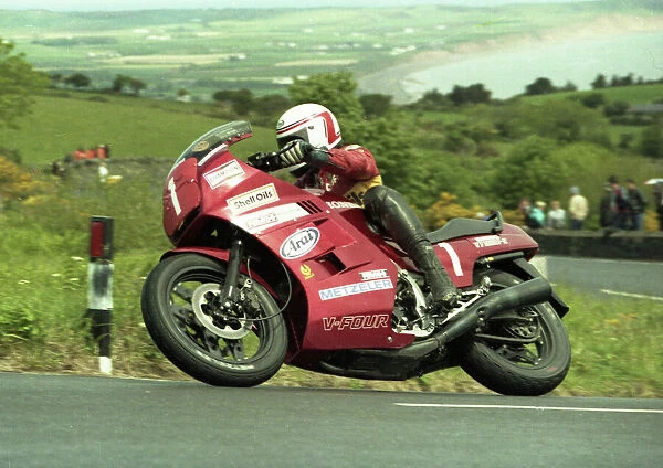 Geoff Johnson (Honda) 1985 Production C TT