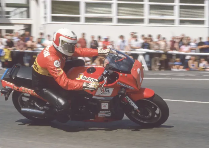 Framed Print : Geoff Johnson (Kawasaki) 1984 Production TT Framed Print : Geoff Johnson (Kawasaki) 1984 Production TT