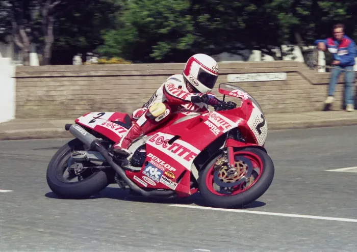 Framed Print : Geoff Johnson (Yamaha) 1987 Formula One TT Framed Print : Geoff Johnson (Yamaha) 1987 Formula One TT