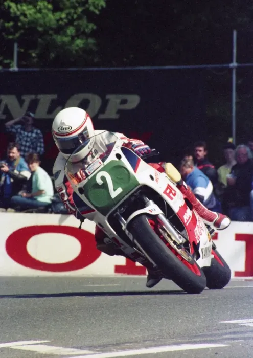 Framed Print : Geoff Johnson (Yamaha) 1987 Production B TT Framed Print : Geoff Johnson (Yamaha) 1987 Production B TT