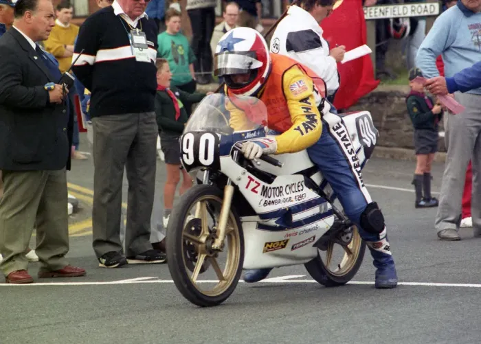 Framed Print : Geoff McMullan (MBA) 1990 Ultra Lightweight TT Framed Print : Geoff McMullan (MBA) 1990 Ultra Lightweight TT