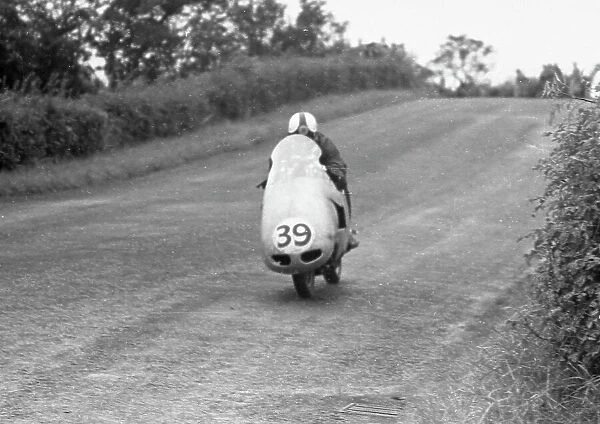 Geoff Tanner (Norton) 1957 Junior Ulster Grand Prix