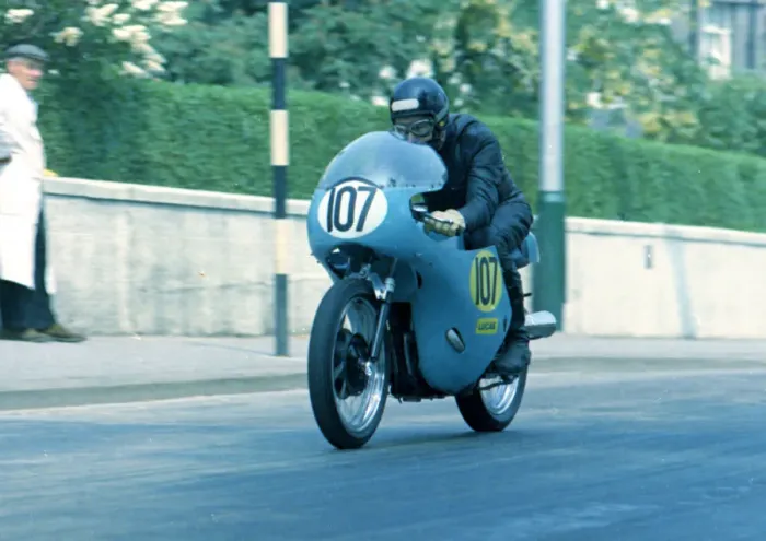 Framed Print : George Barnacle (Triumph) 1970 Senior TT