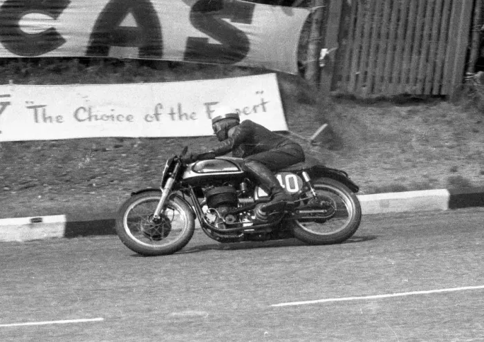 Framed Print : George Catlin (Norton) 1956 Senior TT Framed Print : George Catlin (Norton) 1956 Senior TT