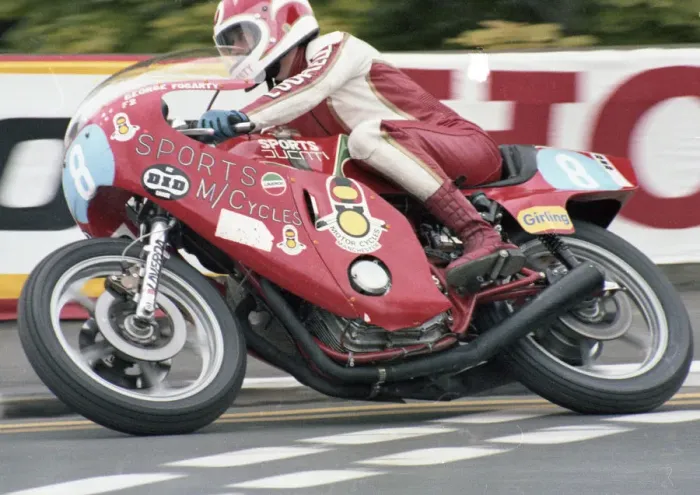 Framed Print : George Fogarty (Laverda) 1979 Formula Two TT Framed Print : George Fogarty (Laverda) 1979 Formula Two TT