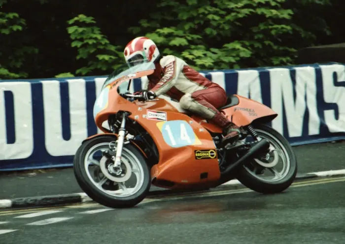 Framed Print : George Fogarty (Laverda) 1980 Formula Two TT Framed Print : George Fogarty (Laverda) 1980 Formula Two TT