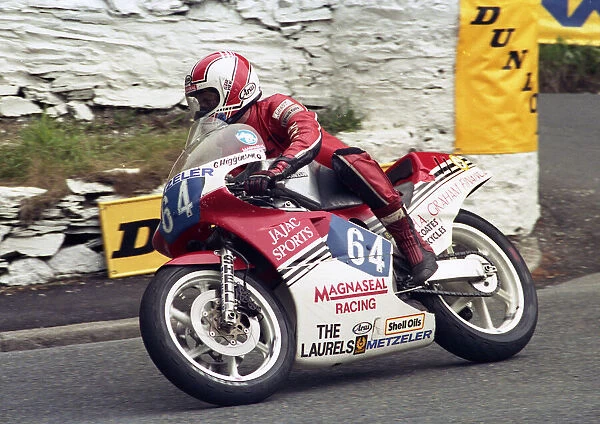 George Higginson (Honda) 1987 Junior TT