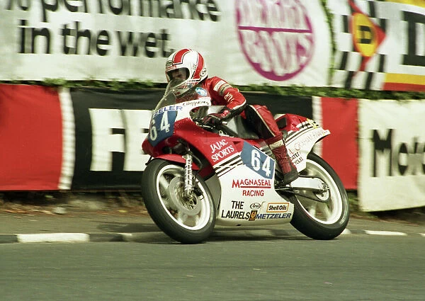 George Higginson (Honda) 1987 Junior TT